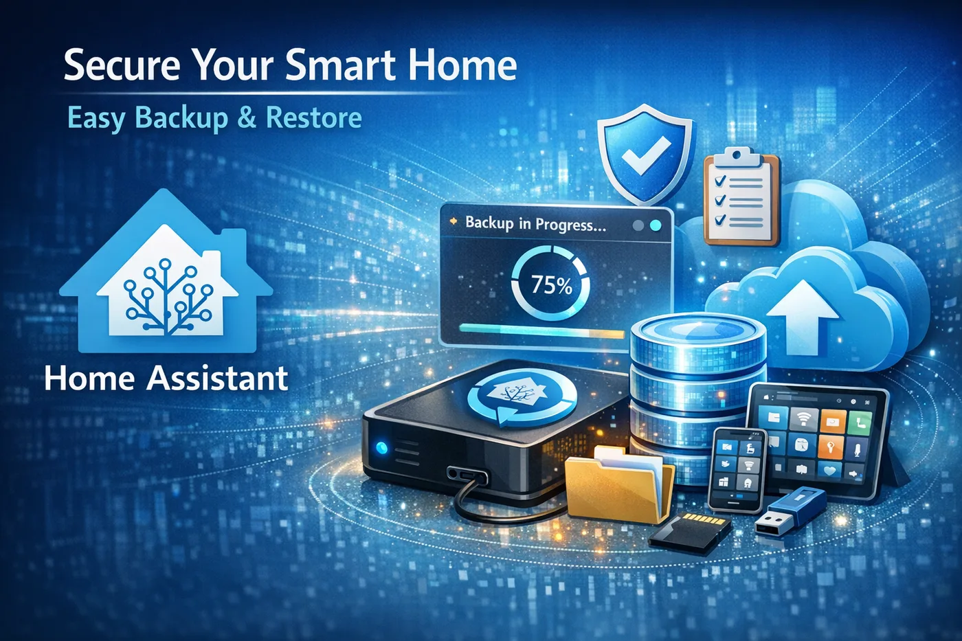 Be Smart About Your Smart Home: Setting Up Home Assistant Backups (The Right Way)