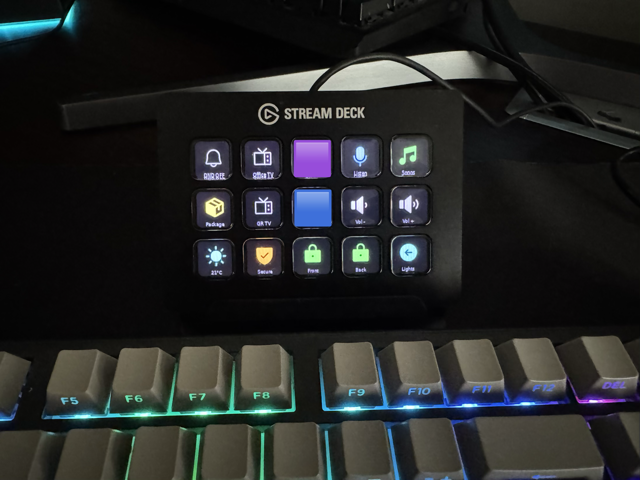 My Raspberry Pi powered Stream Deck controlling Home Assistant